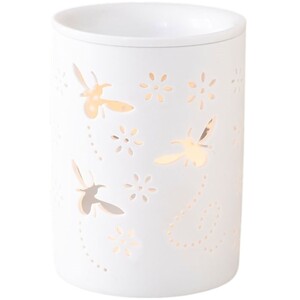 Bee Cut Out Oil Burner and Wax Warmer - White