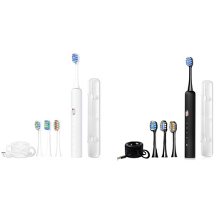 Electric Toothbrush with Soft Bristles USB Rechargeable