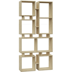 Rail Bookcase Modern Display Unit