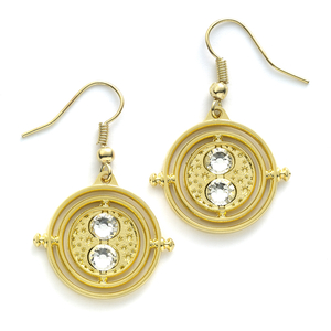 Time Turner Drop Earrings - Gold