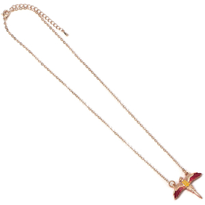 Rose Gold Plated Fawkes Necklace - Rose