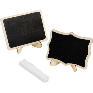 Mini Chalkboard Stand Set - Image 2