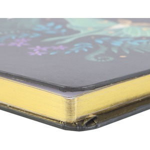 Luna Moth A5 Notebook - Black