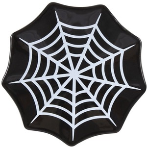 Spiderweb Trinket Dish - Black