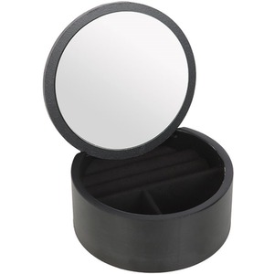 Talking Board Jewellery Trinket Box With Mirror - Black - Image 2