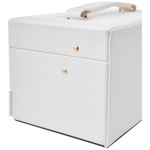 Leather Jewellery Box with Mirror
