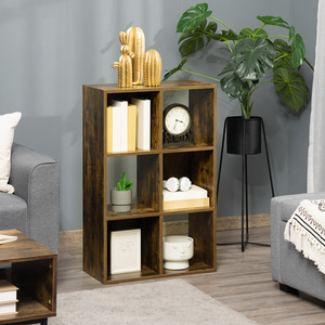 HOMCOM Industrial Style Storage Shelf