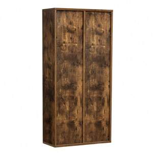 VASAGLE Storage Unit, Wooden Bookshelf with 7 Compartments