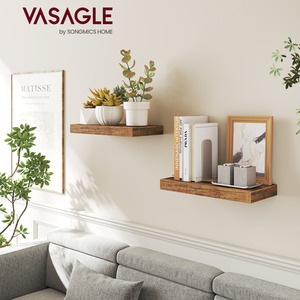 VASAGLE Wall Shelves, Floating Shelves - Image 2