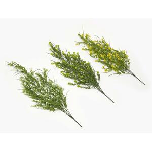 Homescapes Artificial Trailing Plants Set of 3, 70cm - Green, Yellow, White
