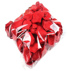 100PCS Artificial Rose Petals - Red
