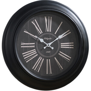 Round Wall Clock - Black