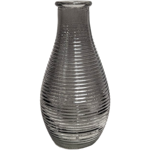 Grey Bottle Bud Vase