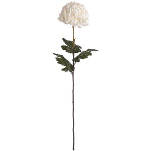 Hill Interiors Artificial Large Chrysanthamum - Off White