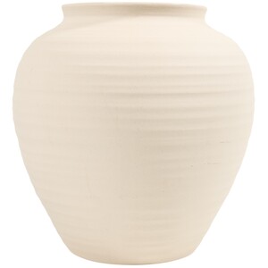 Textured Stone Vase - Neutral