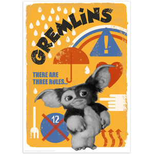 Gremlins Limited Edition Art Print - Multi