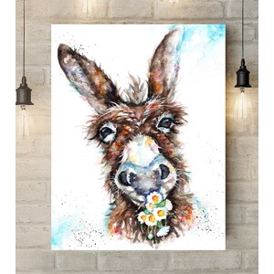 "Daisy " Canvas Wall Art