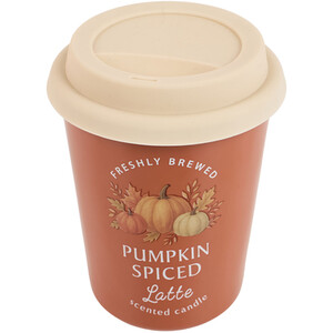 Pumpkin Spiced Latte Scented Mug Candle