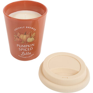 Pumpkin Spiced Latte Scented Mug Candle - Image 2