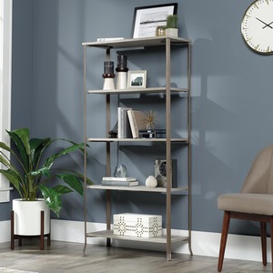 City Centre 5 Shelf Bookcase  - Champagne Oak