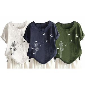 Casual Loose Fitting Butterfly Top