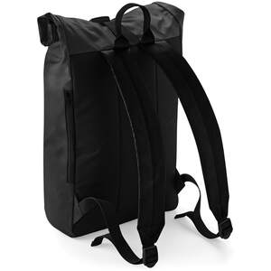 Tarp Waterproof Roll-Top Backpack - Black - Black - Image 2