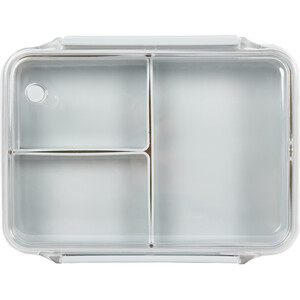 Large Bento Box with Compartments  - Grey